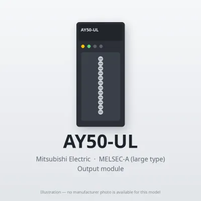 Mitsubishi Electric AY50-UL – Mitsubishi MELSEC-A Output module
