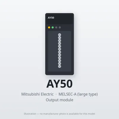 Mitsubishi Electric AY50 – Mitsubishi MELSEC-A Output module