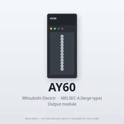 Mitsubishi Electric AY60 – Mitsubishi MELSEC-A Output module