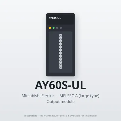 Mitsubishi Electric AY60S-UL – Mitsubishi MELSEC-A Output module