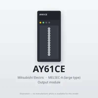 Mitsubishi Electric AY61CE – Mitsubishi MELSEC-A Output module
