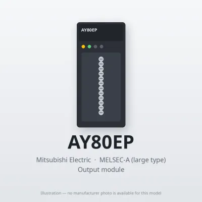 Mitsubishi Electric AY80EP – Mitsubishi MELSEC-A Output module