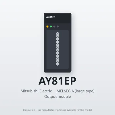 Mitsubishi Electric AY81EP – Mitsubishi MELSEC-A Output module