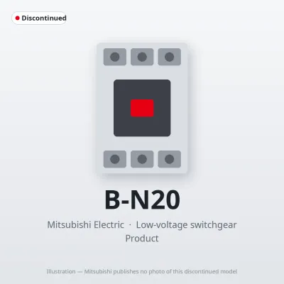 Mitsubishi Electric B-N20 – Mitsubishi Low-voltage switchgear Magnetic Contactor Mitsubishi Electric B-N20 – Mitsubishi Low-voltage switchgear Magnetic Contactor