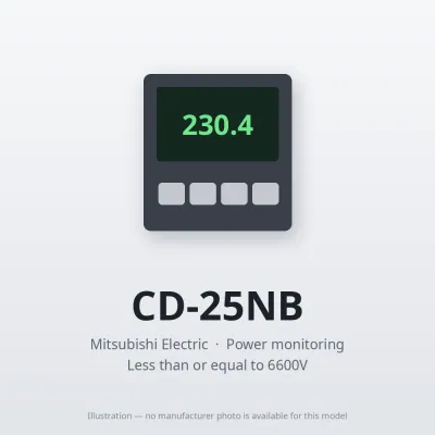 Mitsubishi Electric CD-25NB – Mitsubishi Power monitoring Current Transformers (CT) Mitsubishi Electric CD-25NB – Mitsubishi Power monitoring Current Transformers (CT)