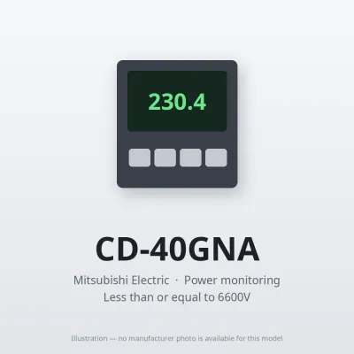 Mitsubishi Electric CD-40GNA – Mitsubishi Power monitoring Current Transformers (CT) Mitsubishi Electric CD-40GNA – Mitsubishi Power monitoring Current Transformers (CT)