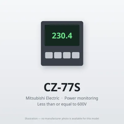 CZ-77S Mitsubishi Power monitoring Zero-phase Current Transformers (ZCT)