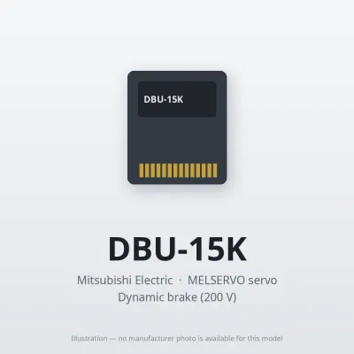 Mitsubishi Electric DBU-15K – Mitsubishi MELSERVO servo Dynamic brake (200 V) Mitsubishi Electric DBU-15K – Mitsubishi MELSERVO servo Dynamic brake (200 V)