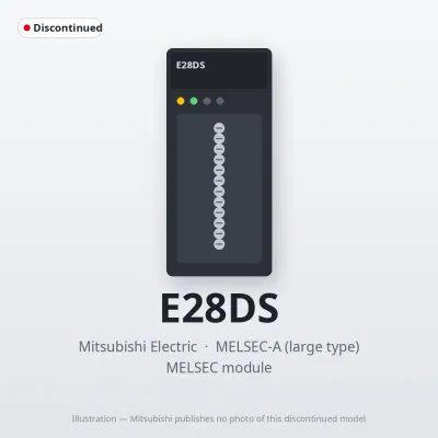 Mitsubishi Electric E28DS – Mitsubishi MELSEC-A Module