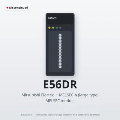 Mitsubishi Electric E56DR – Mitsubishi MELSEC-A Module