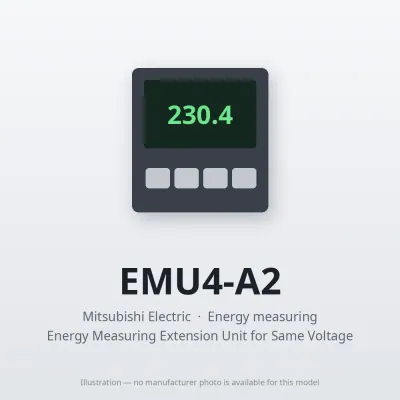 Mitsubishi Electric EMU4-A2 – Mitsubishi Energy measuring EcoMonitorPlus Mitsubishi Electric EMU4-A2 – Mitsubishi Energy measuring EcoMonitorPlus