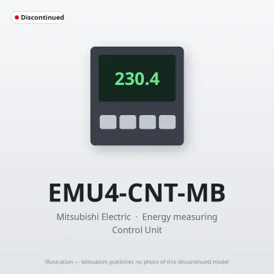 Mitsubishi Electric EMU4-CNT-MB – Mitsubishi Energy measuring EcoMonitorPlus Mitsubishi Electric EMU4-CNT-MB – Mitsubishi Energy measuring EcoMonitorPlus