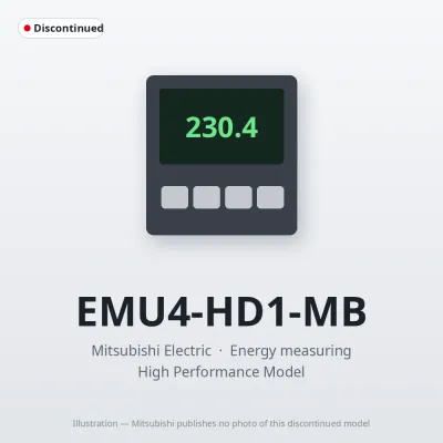 Mitsubishi Electric EMU4-HD1-MB – Mitsubishi Energy measuring EcoMonitorLight Mitsubishi Electric EMU4-HD1-MB – Mitsubishi Energy measuring EcoMonitorLight