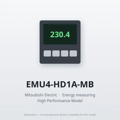 Mitsubishi Electric EMU4-HD1A-MB – Mitsubishi Energy measuring EcoMonitorLight Mitsubishi Electric EMU4-HD1A-MB – Mitsubishi Energy measuring EcoMonitorLight