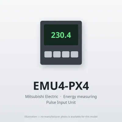 Mitsubishi Electric EMU4-PX4 – Mitsubishi Energy measuring EcoMonitorPlus Mitsubishi Electric EMU4-PX4 – Mitsubishi Energy measuring EcoMonitorPlus