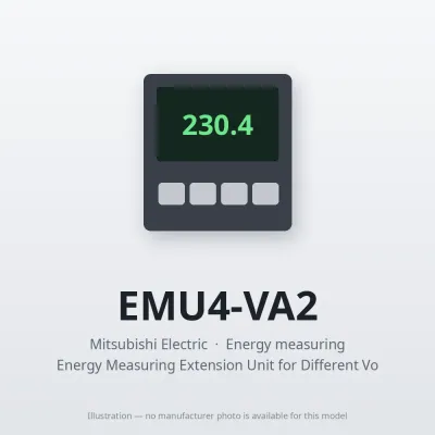 Mitsubishi Electric EMU4-VA2 – Mitsubishi Energy measuring EcoMonitorPlus Mitsubishi Electric EMU4-VA2 – Mitsubishi Energy measuring EcoMonitorPlus