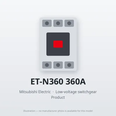 Mitsubishi Electric ET-N360 360A – Mitsubishi Low-voltage switchgear Related Equipment Mitsubishi Electric ET-N360 360A – Mitsubishi Low-voltage switchgear Related Equipment