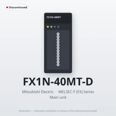 FX1N-40MT-D Mitsubishi MELSEC-F (FX) Series Main unit