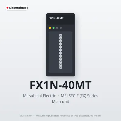 FX1N-40MT Mitsubishi MELSEC-F (FX) Series Main unit
