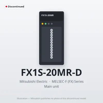 Mitsubishi Electric FX1S-20MR-D – Mitsubishi MELSEC-F (FX) Series Main unit Mitsubishi Electric FX1S-20MR-D – Mitsubishi MELSEC-F (FX) Series Main unit