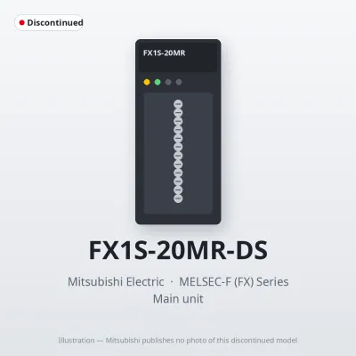 Mitsubishi Electric FX1S-20MR-DS – Mitsubishi MELSEC-F (FX) Series Main unit Mitsubishi Electric FX1S-20MR-DS – Mitsubishi MELSEC-F (FX) Series Main unit