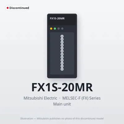 Mitsubishi Electric FX1S-20MR – Mitsubishi MELSEC-F (FX) Series Main unit Mitsubishi Electric FX1S-20MR – Mitsubishi MELSEC-F (FX) Series Main unit