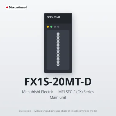 Mitsubishi Electric FX1S-20MT-D – Mitsubishi MELSEC-F (FX) Series Main unit Mitsubishi Electric FX1S-20MT-D – Mitsubishi MELSEC-F (FX) Series Main unit