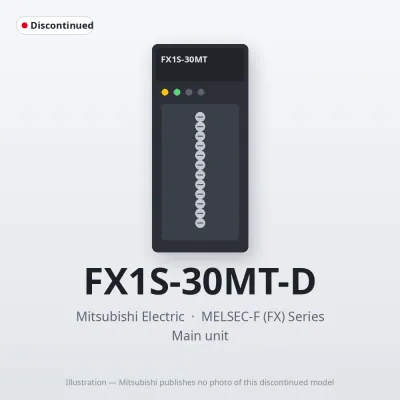Mitsubishi Electric FX1S-30MT-D – Mitsubishi MELSEC-F (FX) Series Main unit Mitsubishi Electric FX1S-30MT-D – Mitsubishi MELSEC-F (FX) Series Main unit
