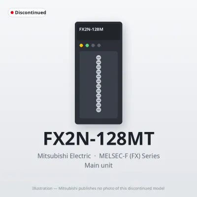 FX2N-128MT Mitsubishi MELSEC-F (FX) Series Main unit