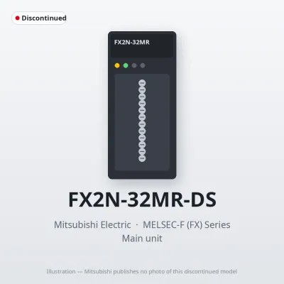 FX2N-32MR-DS Mitsubishi MELSEC-F (FX) Series Main unit