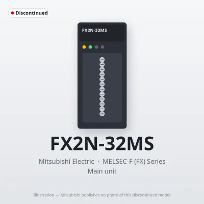 FX2N-32MS Mitsubishi MELSEC-F (FX) Series Main unit