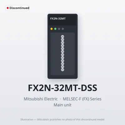 FX2N-32MT-DSS Mitsubishi MELSEC-F (FX) Series Main unit
