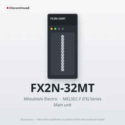 FX2N-32MT Mitsubishi MELSEC-F (FX) Series Main unit