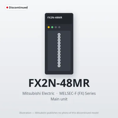 FX2N-48MR Mitsubishi MELSEC-F (FX) Series Main unit