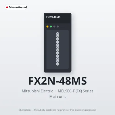FX2N-48MS Mitsubishi MELSEC-F (FX) Series Main unit