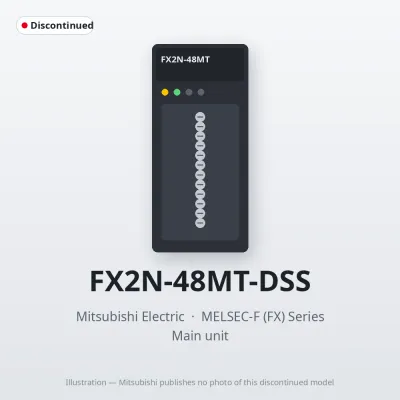 FX2N-48MT-DSS Mitsubishi MELSEC-F (FX) Series Main unit