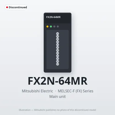 FX2N-64MR Mitsubishi MELSEC-F (FX) Series Main unit