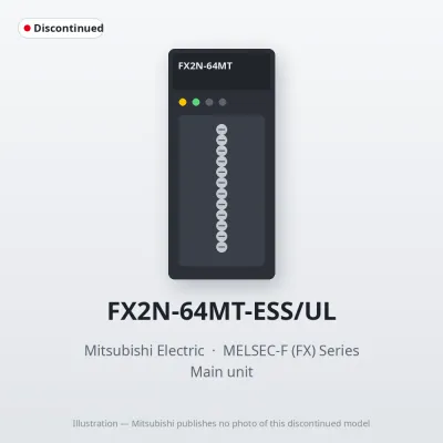 FX2N-64MT-ESS/UL Mitsubishi MELSEC-F (FX) Series Main unit