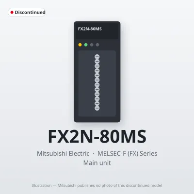 FX2N-80MS Mitsubishi MELSEC-F (FX) Series Main unit