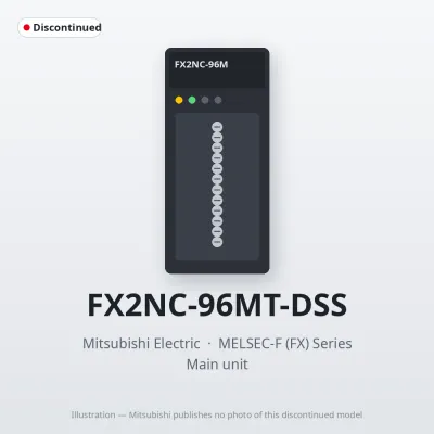 FX2NC-96MT-DSS Mitsubishi MELSEC-F (FX) Series Main unit