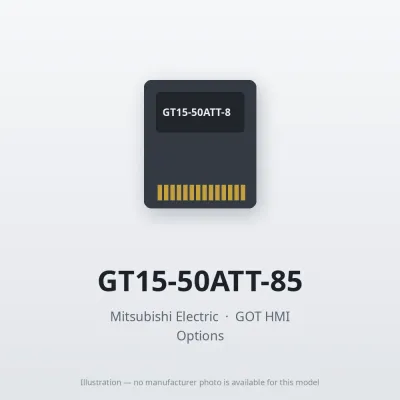 Mitsubishi Electric GT15-50ATT-85 – Mitsubishi GOT HMI Option Mitsubishi Electric GT15-50ATT-85 – Mitsubishi GOT HMI Option