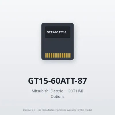 Mitsubishi Electric GT15-60ATT-87 – Mitsubishi GOT HMI Option Mitsubishi Electric GT15-60ATT-87 – Mitsubishi GOT HMI Option