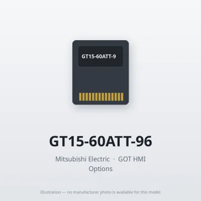 Mitsubishi Electric GT15-60ATT-96 – Mitsubishi GOT HMI Option Mitsubishi Electric GT15-60ATT-96 – Mitsubishi GOT HMI Option