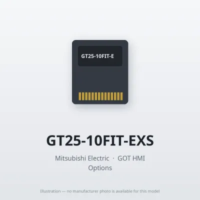 Mitsubishi Electric GT25-10FIT-EXS – Mitsubishi GOT HMI Option Mitsubishi Electric GT25-10FIT-EXS – Mitsubishi GOT HMI Option