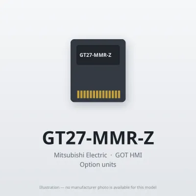 Mitsubishi Electric GT27-MMR-Z – Mitsubishi GOT HMI Option unit Mitsubishi Electric GT27-MMR-Z – Mitsubishi GOT HMI Option unit