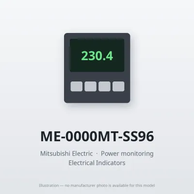 Mitsubishi Electric ME-0000MT-SS96 – Mitsubishi Power monitoring MODBUS TCP 1 port Mitsubishi Electric ME-0000MT-SS96 – Mitsubishi Power monitoring MODBUS TCP 1 port