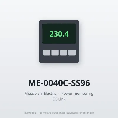 Mitsubishi Electric ME-0040C-SS96 – Mitsubishi Power monitoring Digital input (4 points) Mitsubishi Electric ME-0040C-SS96 – Mitsubishi Power monitoring Digital input (4 points)