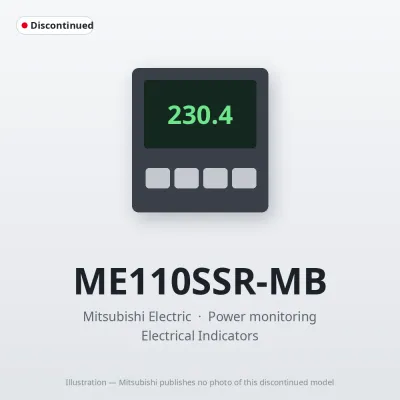 Mitsubishi Electric ME110SSR-MB – Mitsubishi Power monitoring MODBUS RTU Mitsubishi Electric ME110SSR-MB – Mitsubishi Power monitoring MODBUS RTU