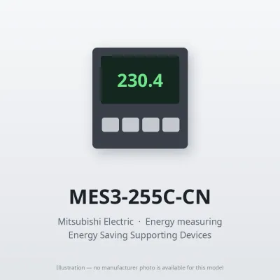 Mitsubishi Electric MES3-255C-CN – Mitsubishi Energy measuring Energy Saving Data Collecting Server