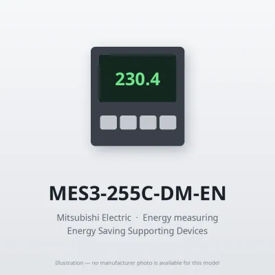 Mitsubishi Electric MES3-255C-DM-EN – Mitsubishi Energy measuring Energy Saving Data Collecting Server